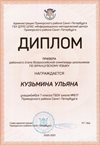 2020-2021 Кузьмина Ульяна 7а (РО-французкий язык)